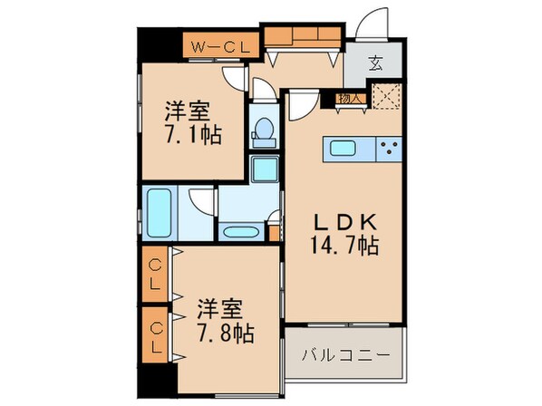 ＡＲＥＸ丸の内の物件間取画像